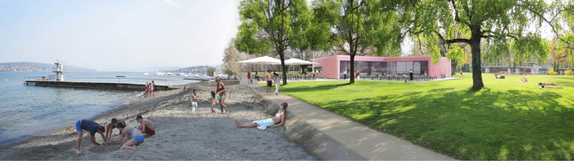 Strandbad Mythenquai Zürich - Schröer Sell Eichenberger