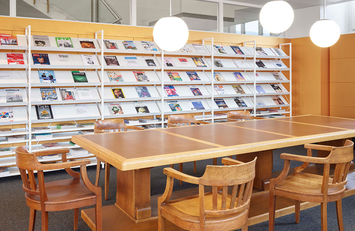 Neugestaltung ETH Bibliothek - Schröer Sell Eichenberger